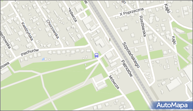 Przystanek Piechurów 03. ZTM Warszawa - Warszawa (id 203803) na mapie Targeo
