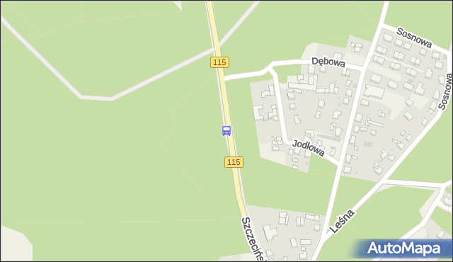 Przystanek Pilchowo Osiedle nż 11. ZDiTM Szczecin - Szczecin (id 50311) na mapie Targeo