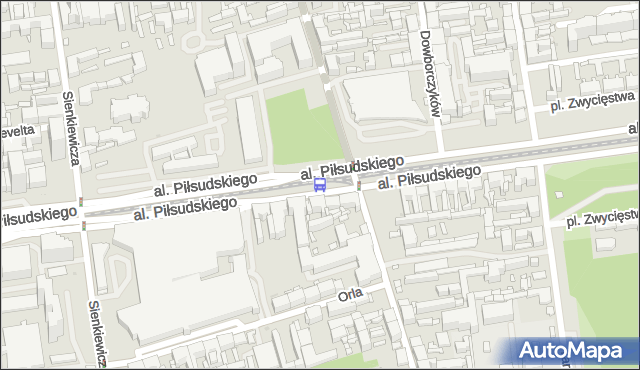 Przystanek Piłsudskiego - Kilińskiego. MPKLodz - Łódź (id 735) na mapie Targeo