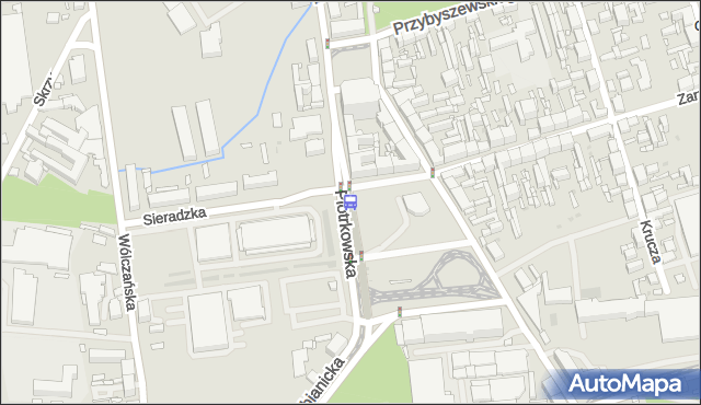 Przystanek Piotrkowska - pl. Niepodległości. MPKLodz - Łódź (id 686) na mapie Targeo