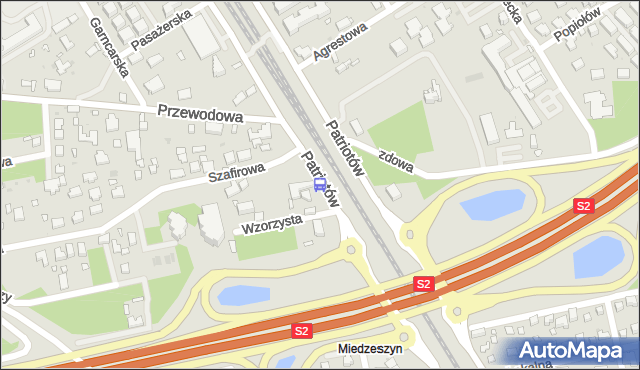 Przystanek PKP Miedzeszyn 01. ZTM Warszawa - Warszawa (id 204601) na mapie Targeo