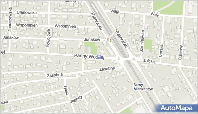 Przystanek PKP Radość 03. ZTM Warszawa - Warszawa (id 204303) na mapie Targeo