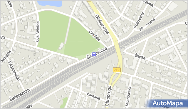 Przystanek PKP Włochy 04. ZTM Warszawa - Warszawa (id 421404) na mapie Targeo