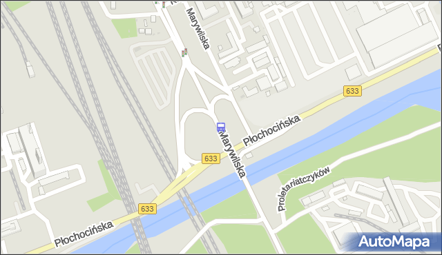 Przystanek PKP Żerań 02. ZTM Warszawa - Warszawa (id 109502) na mapie Targeo