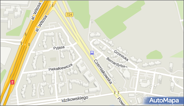 Przystanek pl.Bernardyński 02. ZTM Warszawa - Warszawa (id 306102) na mapie Targeo