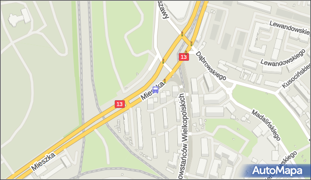 Przystanek Plac Szyrockiego 21. ZDiTM Szczecin - Szczecin (id 21221) na mapie Targeo