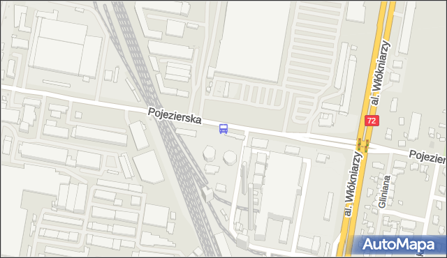 Przystanek Pojezierska - Elektrociepłownia EC3 NŻ. MPKLodz - Łódź (id 1775) na mapie Targeo