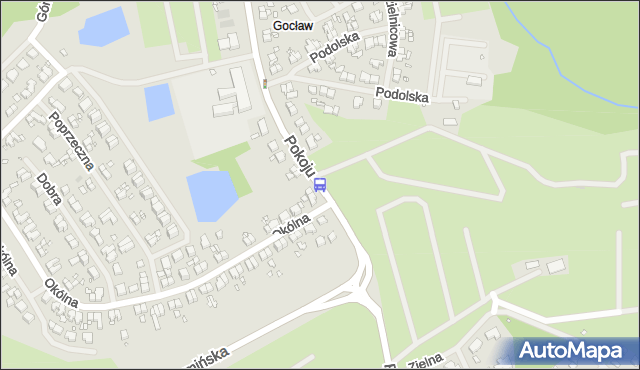 Przystanek Pokoju 12. ZDiTM Szczecin - Szczecin (id 43812) na mapie Targeo