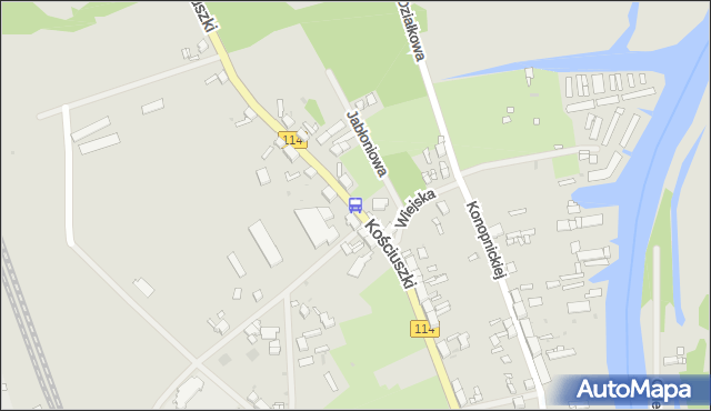 Przystanek Police Dubois nż 12. ZDiTM Szczecin - Szczecin (id 54112) na mapie Targeo