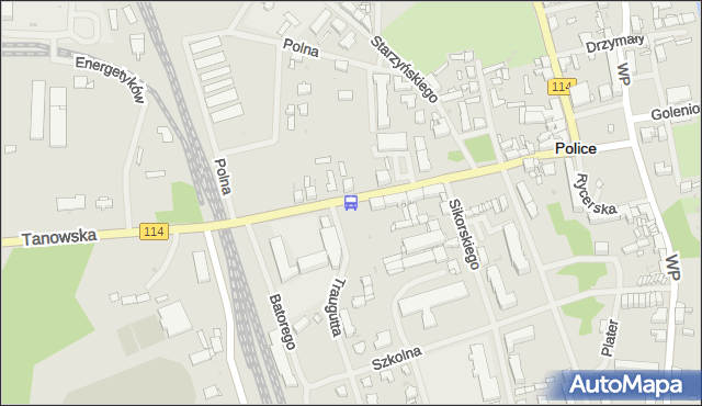 Przystanek Police Grunwaldzka 12. ZDiTM Szczecin - Szczecin (id 53312) na mapie Targeo