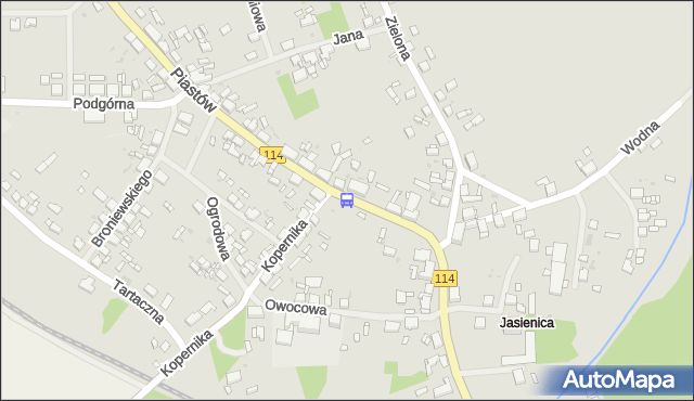 Przystanek Police Jasienica 11. ZDiTM Szczecin - Szczecin (id 55011) na mapie Targeo