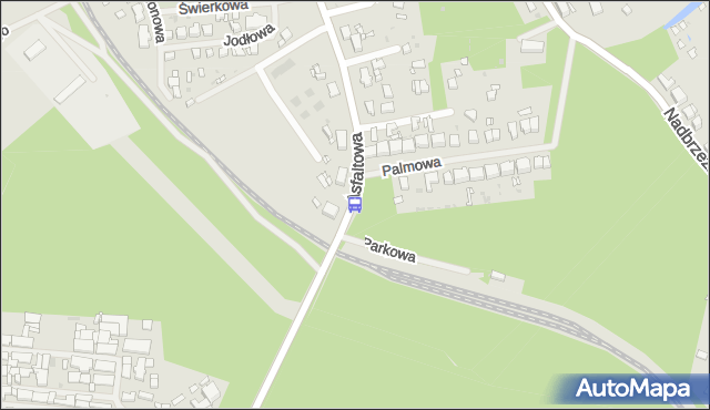 Przystanek Police Palmowa 12. ZDiTM Szczecin - Szczecin (id 55312) na mapie Targeo