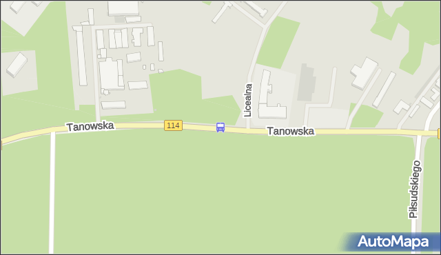 Przystanek Police Tanowska Szkoła 32. ZDiTM Szczecin - Szczecin (id 51132) na mapie Targeo