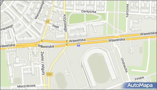 Przystanek Pomnik Lotnika 03. ZTM Warszawa - Warszawa (id 402903) na mapie Targeo