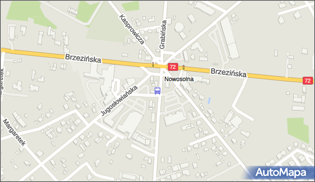 Przystanek Pomorska - Nowosolna. MPKLodz - Łódź (id 840) na mapie Targeo