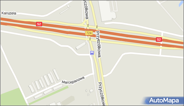 Przystanek Powsinek 01. ZTM Warszawa - Warszawa (id 304601) na mapie Targeo