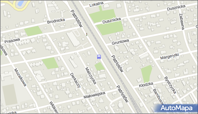 Przystanek Prasowa 01. ZTM Warszawa - Warszawa (id 204701) na mapie Targeo