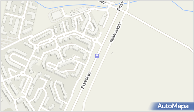 Przystanek Przecław Osiedle Zielone Pole 11. ZDiTM Szczecin - Szczecin (id 91611) na mapie Targeo