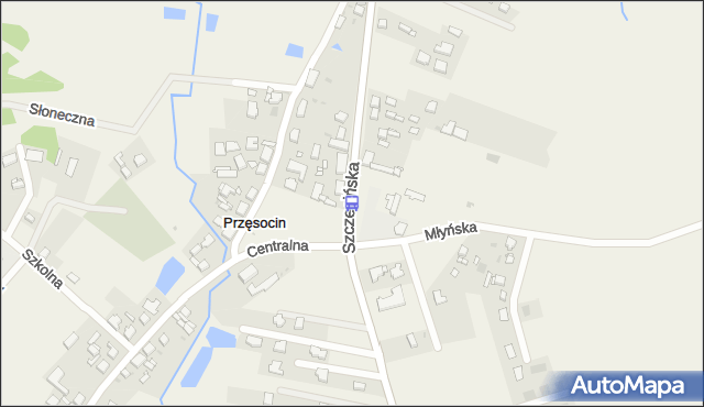 Przystanek Przęsocin Centralna 12. ZDiTM Szczecin - Szczecin (id 55512) na mapie Targeo
