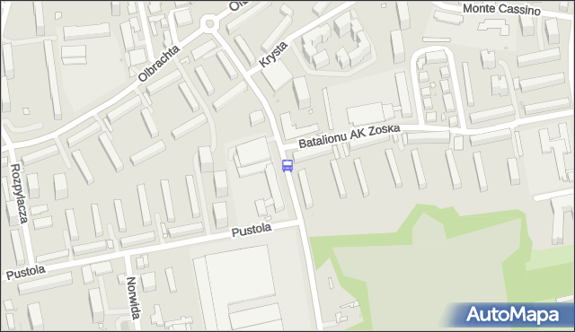 Przystanek Pustola 02. ZTM Warszawa - Warszawa (id 509902) na mapie Targeo