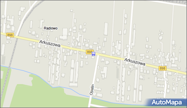 Przystanek Radiowo 01. ZTM Warszawa - Warszawa (id 603101) na mapie Targeo