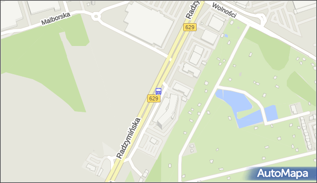 Przystanek Radzymińska 02. ZTM Warszawa - Warszawa (id 122102) na mapie Targeo