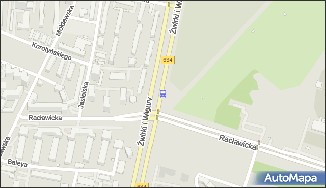 Przystanek Rakowiec 02. ZTM Warszawa - Warszawa (id 403302) na mapie Targeo