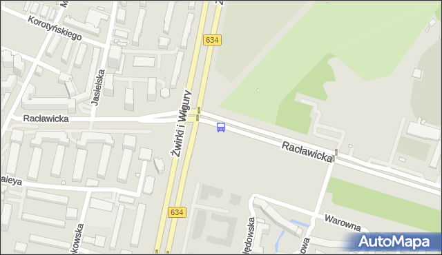 Przystanek Rakowiec 03. ZTM Warszawa - Warszawa (id 403303) na mapie Targeo