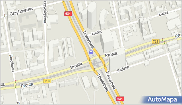 Przystanek rondo Daszyńskiego 05. ZTM Warszawa - Warszawa (id 504005) na mapie Targeo