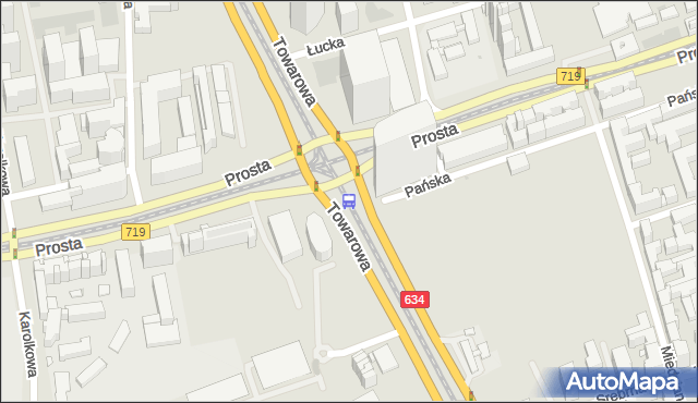 Przystanek rondo Daszyńskiego 06. ZTM Warszawa - Warszawa (id 504006) na mapie Targeo