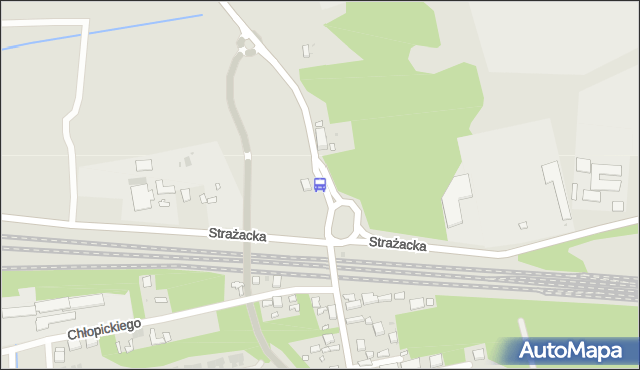 Przystanek rondo Granzowa 01. ZTM Warszawa - Warszawa (id 207501) na mapie Targeo