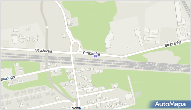 Przystanek rondo Granzowa 04. ZTM Warszawa - Warszawa (id 207504) na mapie Targeo