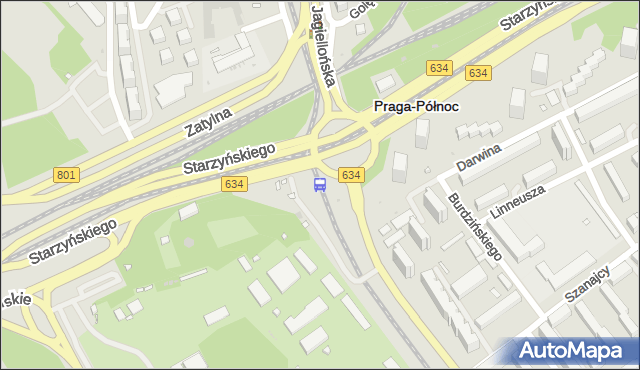 Przystanek rondo Starzyńskiego 06. ZTM Warszawa - Warszawa (id 100606) na mapie Targeo