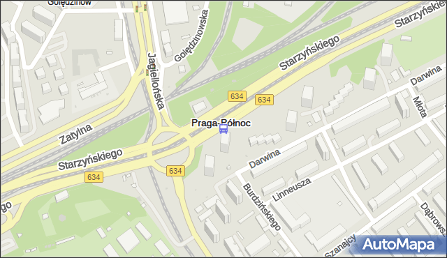 Przystanek rondo Starzyńskiego 12. ZTM Warszawa - Warszawa (id 100612) na mapie Targeo