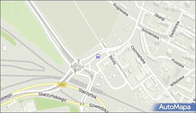 Przystanek rondo Żaba 02. ZTM Warszawa - Warszawa (id 107702) na mapie Targeo
