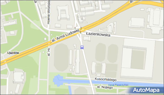 Przystanek Rozbrat 03. ZTM Warszawa - Warszawa (id 707103) na mapie Targeo