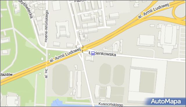 Przystanek Rozbrat 05. ZTM Warszawa - Warszawa (id 707105) na mapie Targeo