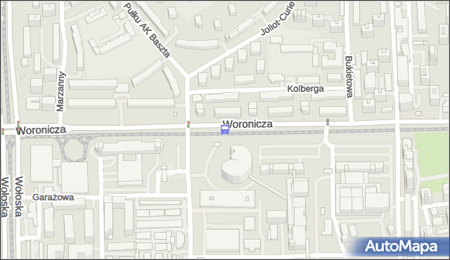 Przystanek Samochodowa 01. ZTM Warszawa - Warszawa (id 311601) na mapie Targeo