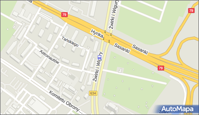 Przystanek Sasanki 01. ZTM Warszawa - Warszawa (id 403701) na mapie Targeo