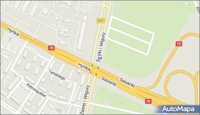 Przystanek Sasanki 02. ZTM Warszawa - Warszawa (id 403702) na mapie Targeo