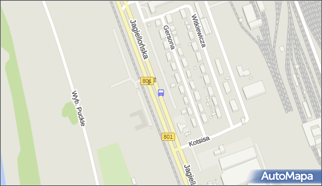 Przystanek Śliwice 02. ZTM Warszawa - Warszawa (id 101002) na mapie Targeo