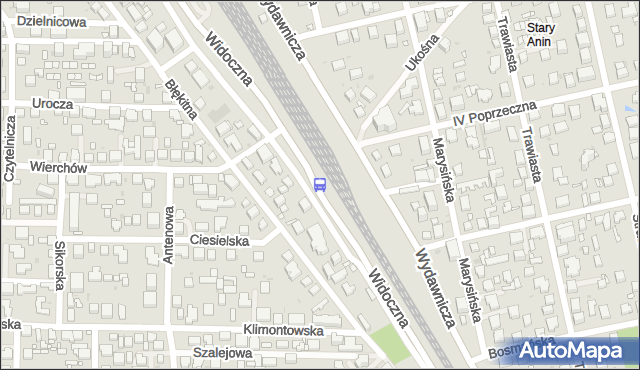 Przystanek Solidna 02. ZTM Warszawa - Warszawa (id 203602) na mapie Targeo