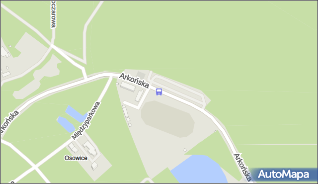 Przystanek Stadion „Arkonia” nż 12. ZDiTM Szczecin - Szczecin (id 35512) na mapie Targeo