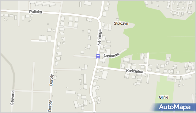 Przystanek Stołczyn Kościół 12. ZDiTM Szczecin - Szczecin (id 43512) na mapie Targeo