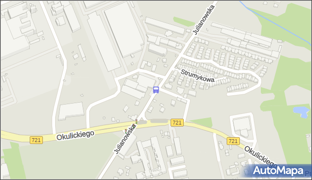 Przystanek Strumykowa 01. ZTM Warszawa - Warszawa (id 343701) na mapie Targeo
