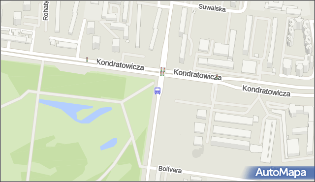 Przystanek Szpital Bródnowski 03. ZTM Warszawa - Warszawa (id 114703) na mapie Targeo