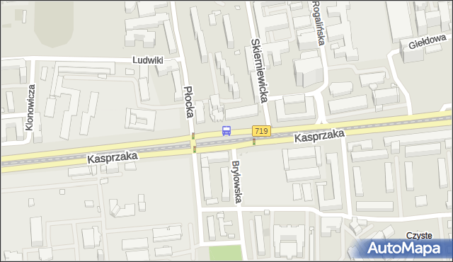 Przystanek Szpital Wolski 02. ZTM Warszawa - Warszawa (id 504202) na mapie Targeo