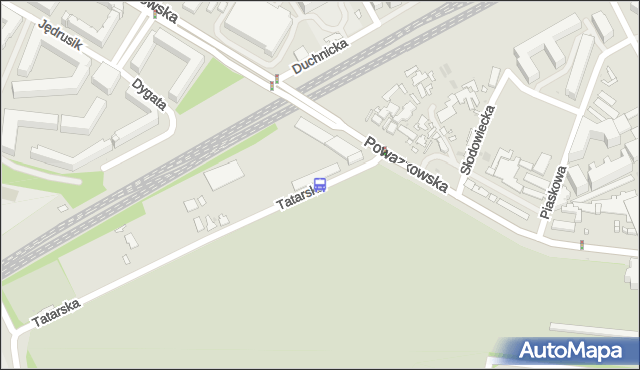 Przystanek Tatarska 01. ZTM Warszawa - Warszawa (id 512201) na mapie Targeo