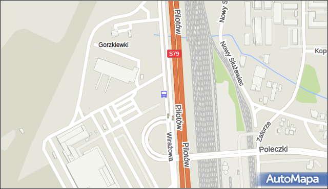 Przystanek Terminal Cargo 01. ZTM Warszawa - Warszawa (id 414701) na mapie Targeo