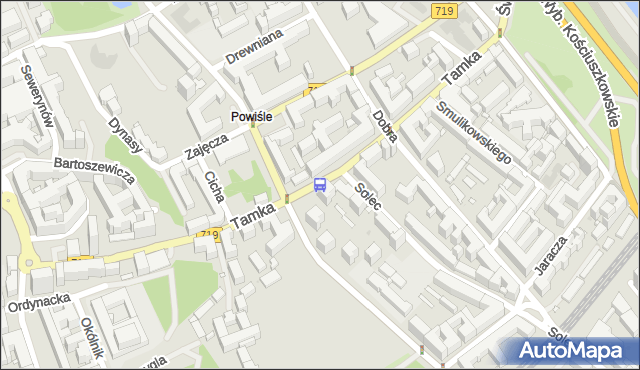 Przystanek Topiel 01. ZTM Warszawa - Warszawa (id 706701) na mapie Targeo